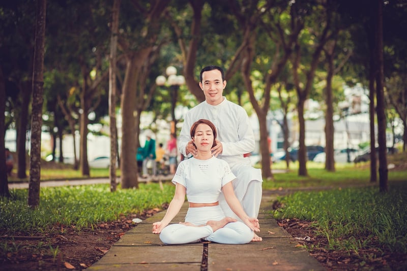 Breathing Exercise Outdoors